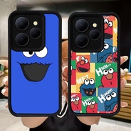 Q123 Sesame Street soft Casing for Tecno POP Pova Spark GO1S 4 GO 2023 2024 8 9 20 GO1 7 5 6 GO2 Cam