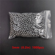 1000pcs/Lot 5mm/5.5mm Steel Balls Solid Smooth Bearing Steel Ball Spherical Bead Balls Outdoor use