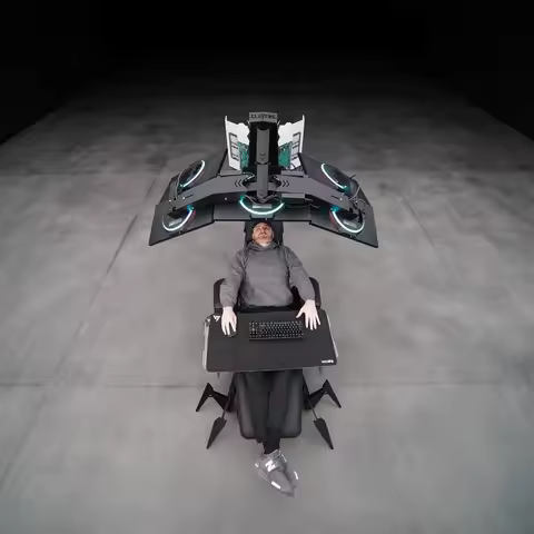 Scorpion Zero Gravity Ergonomic OEM Reclining Gaming Chair Cockpit Work Station Predator Thronos Clu