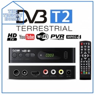 MYTV Decoder DVB T2 Myfreeview Megogo Set Top Box HDTV HD1080 DVB T2 Freeview Siaran TV