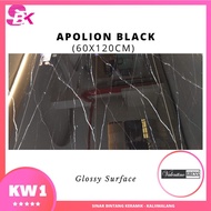 Unik Granit 60x120 Apolion Black Diskon