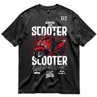 Tshirt design scooter KTM PULSAR