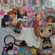 Ensemble Stars Hinata Yuta Aoi 2wink, Nazuna Nito Rabits Set - Preloved Enstars Keychains, Photocard
