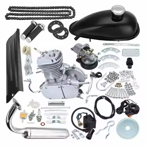 80Cc Electric DIY Electric Bike Push Bike 2 Stroke Engine Kit Set