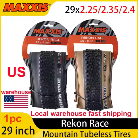 1pc MAXXIS Rekon Race EXO TR 29 inch Mountain Tubeless Tires 29x2.35 MTB Folding Bicycle Tyre