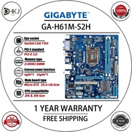 (Random shipping) USED Gigabyte GA-H61M-S2H / GA-H61M-S1(rev.2.0) / GA-H61M-USB3-B3 motherboard H61M