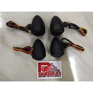 4pcs × Chopper/Bobber/Cafe Racer/Tracker Signal Light Motorcycle