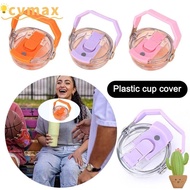 CYMX Bottle Lid, Transparent Splash Spill Proof Cup Lid, Universal Replacement Multicolor Therms Cup