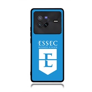 Phone Case VIVO X90 X80 X70 X60 X50 Pro TPU Rubber Softcase ESSEC Business School Singapore
