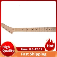 22 Fret Maple Banana Electric Guitar Neck Dot Inlay for  Parts Replacement