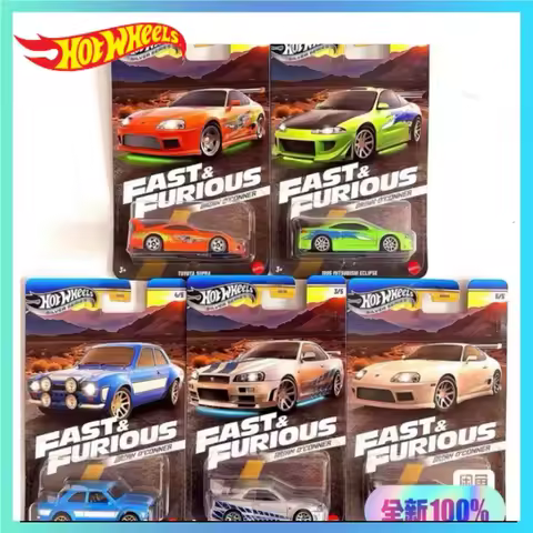 New Hot Wheels Car Fast & Furious Themed Assortment Mix 1h - Brian O'Conner Hnr88 H 1/64 Diecast Veh