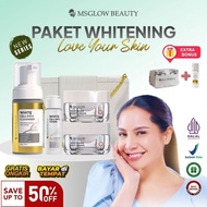 Ms Glow Beauty Whitening Package New Series Free DTE Mini Skincare Facial Whitening Helps Make Your 