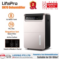 【70L/D for a Whole House】LifePro DH70 70L/D Dehumidifier/ 8L Water Tank/ English Panel/ 3-PIN SG Plu
