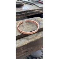 Pure red copper tensor bracelet frequency432hz-188hz