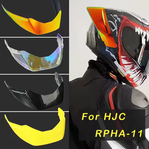 Motorcycle Rear Helmet Spoiler Case For HJC RPHA 11 Rpha11 Helmet Decoration Accessories Carbon-Look
