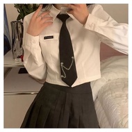 Shirt jk Uniform Yujie Style Long-Sleeved Top Sweet Temperament