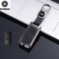 Yamaha NMAX 2020-2024 XMAX Aerox Sniper Fazzio NVX Scooter Car Key Case YAMAHA Zinc Alloy Key Cover 