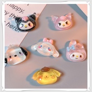 3D Sanrio Sticker Resin Accessories Diy Cute Kuromi Melody Cartoon Character DIY Shoe Decoration Diy