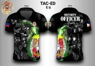 2024 detachment commander/security officer sosia logo 3D fully sublimated polo shirt, various styles