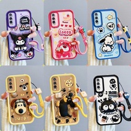 Casing VIVO Y20 Y20S Y12S Y12A patung pelekat comel phone casing