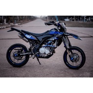 DECAL WR 155r  rose  BIRU HITAM FULL BODY