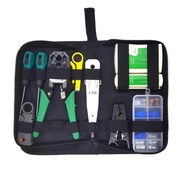 winnsg RJ45 Network Tool Kit Connectors Cable CAT5 CAT5e CAT6 Tester, 8P8C Connectors, Ethernet Crim