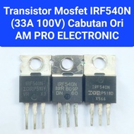 Transistor Mosfet IRF540N Draw Original Fet IRF540N 33A 100V Mosfet IRF 540 Small Body