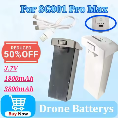 3.7V 1800mAh /3800mAh for SG901 Pro Max Lipo Battery Suitable Backup Battery Accessories Large Capac