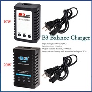 RC Model B3 battery intelligent balance charger Li-Po 10w/20w 2S~3S (7.4~11.1v) charging module supp