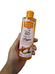 ของแท้ น้ำมันอาร์แกนออยล์ Natural Honey Argan Oil & Go 250ml สุดยอดน้ำมันบำรุงผิวที่ได้รับความนิยม น