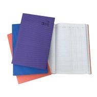 Uni F4 Hardcover Foolscap Book (3 Column) 120s/ 200s/ 300s/ 400s