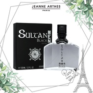 Jeanne Arthes Fragrance Sultan Black Eau De Toilette 100ml EDT Citrus Spicy Floral Perfume For Men 香