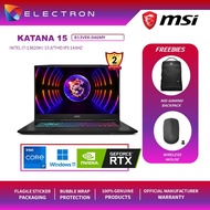 MSI Katana 15 B13VEK-046 15.6'' FHD 144Hz Gaming Laptop ( I7-13620H, 16GB, 1TB SSD, RTX4050 6GB, W11 )