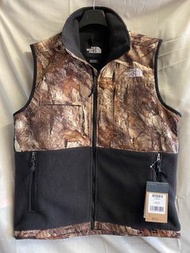 🔥全新正版 ❇️The North Face Denali vest in wood camo ❇️TNF Denali 木紋 迷彩 保暖 背心 外套 褸