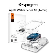[2 Pack] Spigen Apple Watch Screen Protector Series 10 (46mm) EliteShield EZ Fit Film Screen Protect