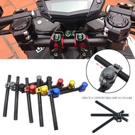 Universal for all 22mm 28mm Handlebar Handle Bar Fork Tube Clip On For Kawasaki Z125 Z250 Z300 Z650 