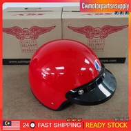 ORIGINAL SGV WING HELMET SGV WING VISOR BOGO SMOKE PELANGI 3 BUTTON