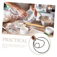 1 PCS Flour Coil Wire Whisk Cream Egg Beater Dough Hook Egg White Separator Egg Stirrers Pizza Dough