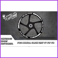 ۩ ⊕ Honda Click 125i v1v2v3 Mags Sticker decals