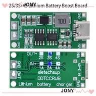 JONYPH Boost Module Durable Type-C To 8.4V 12.6V 16.8V Li-Ion Charger Lithium Battery Charging