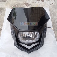 Headlamp headlight polysport 01 reflector polisport 1 modification klx 150 bf dtracker new crf 150 l