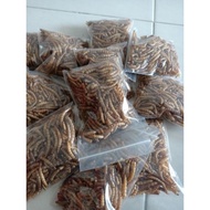 mealworm makanan terbaik ikan channa,kering 15gram