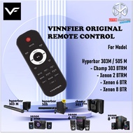 Vinnfier Remote Control For Hyperbar 303/505/1100, Champ 303 BTRM, Xenon 2 BTRM, Xenon 6 BTR, Xenon 