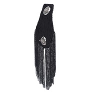 Fashion Men Tassel Studded Epaulet Epaulette Suit Jacket Lapel Blazer Accessory