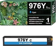 976Y L0R05A Remanufactured Cyan PageWide Cartridge Replacement for HP 976Y L0R05A Ink Cartridge for 