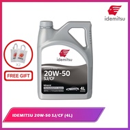 Idemitsu 20W-50 SJ/CF Mineral Gasoline Engine Oil (4L)