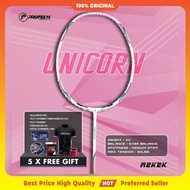 PROTECH Magic Unicorn (4U) & Magic Unicorn Lite (5U) Badminton Racket | Raket Badminton Tali Grip Si