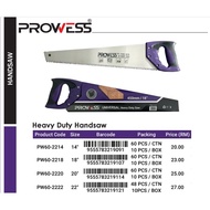 Prowess Superior Wood Hand Saw Gegaji Kayu Tangan/Hand saw