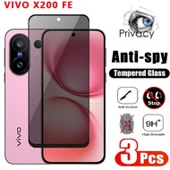 Privacy Tempered Glass For VIVO X200 FE 4G 5G 2025 Camera Lens Screen Protector Glass For VIVOX200FE