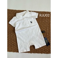 (Ready Stock) Ralph’s RL Judy Polo Neck Romper / Dress Premium Quality 100% Baby Boy Baby Girl Smart
